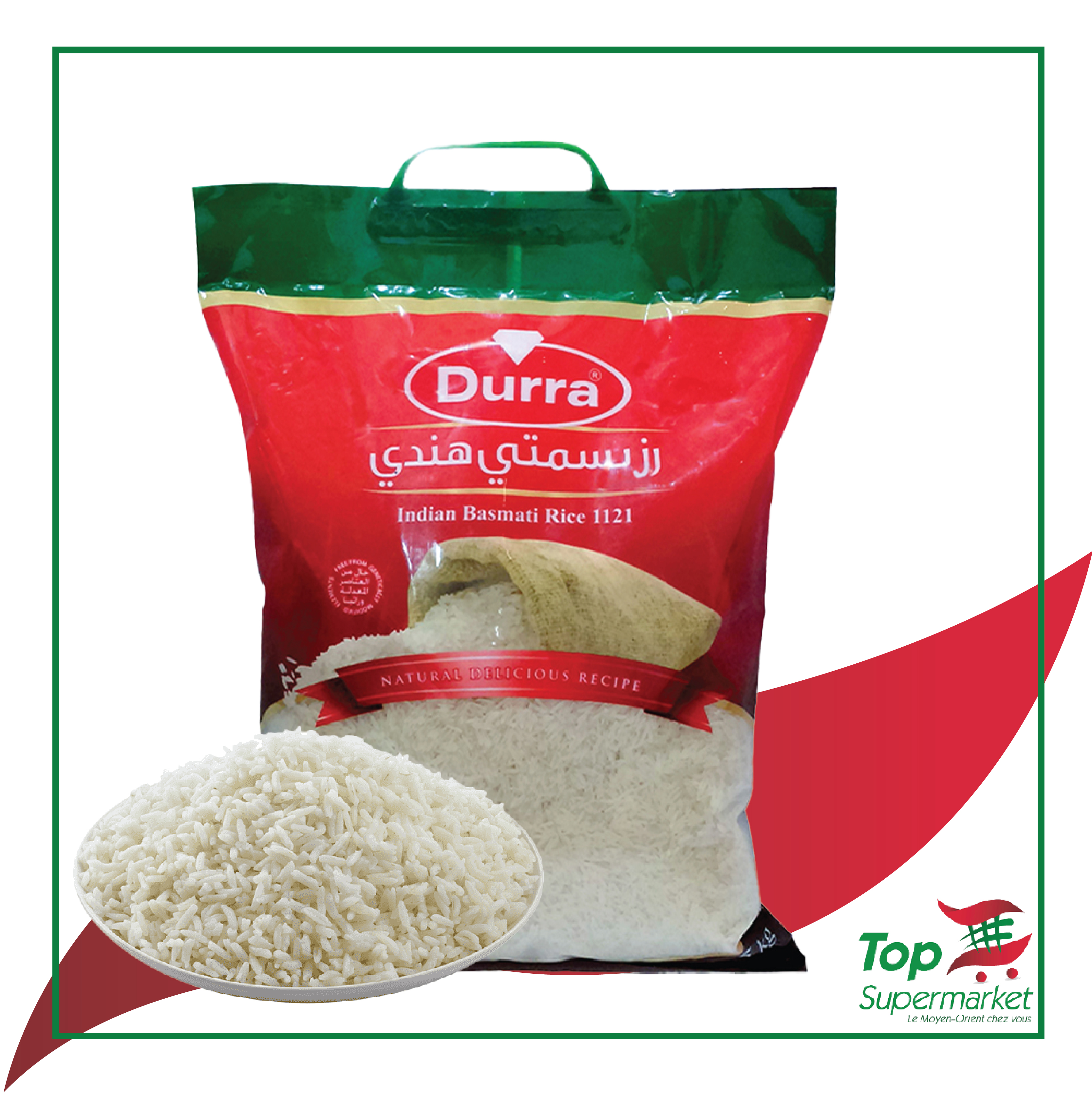 Durra Basmati Rice 4,5KG
